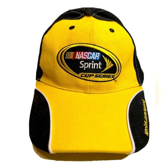 Nascar Sprint Cup Series Mens Womens Adjustable Baseball Hat Octagon Merchandise - Picture 1 of 6